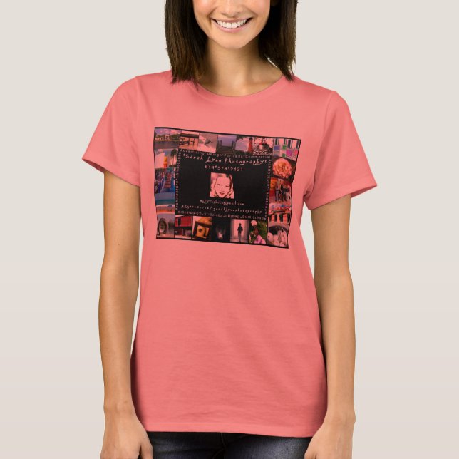 Girl Fotografen T-Shirt (Vorderseite)