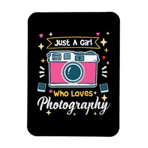 Girl Fotografy Magnet