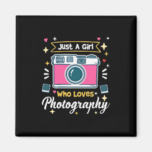 Girl Fotografy Magnet