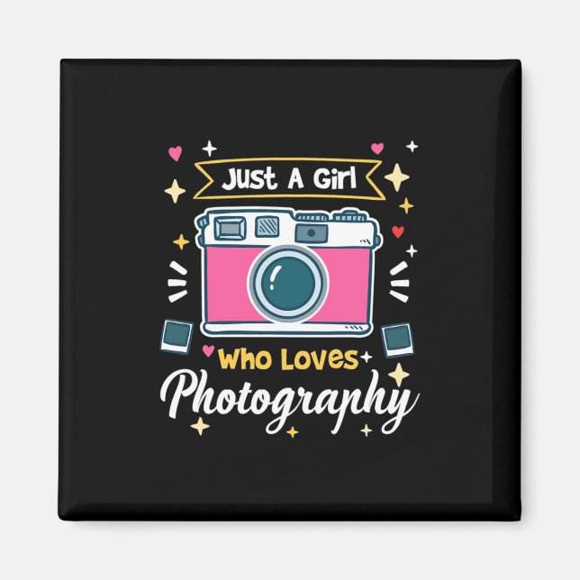 Girl Fotografy Magnet (Vorne)