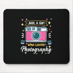 Girl Fotografy Mousepad