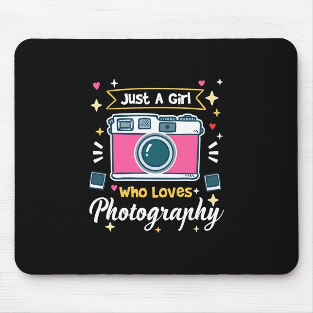 Girl Fotografy Mousepad (Vorne)