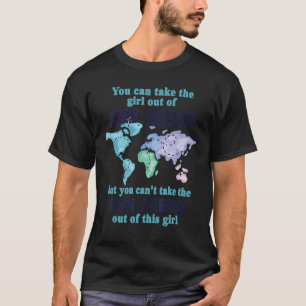 Girl from Ann Arbor Michigan Women from Ann Arbo T-Shirt