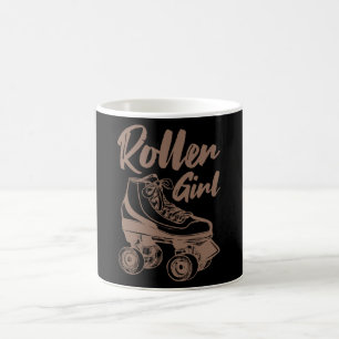 GIRL FUNNY ROLLER SKATEN Gift SKATE SKATER Kaffeetasse
