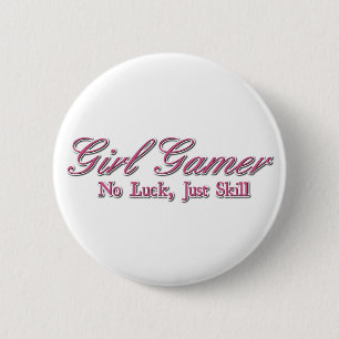 Girl Gamer Button