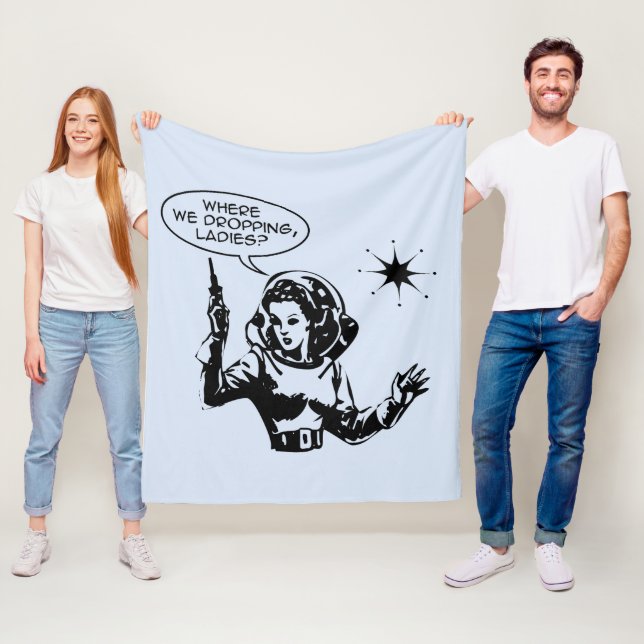 Girl Gamer Fleecedecke (Beispiel)