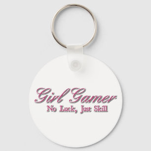 Girl Gamer Schlüsselanhänger