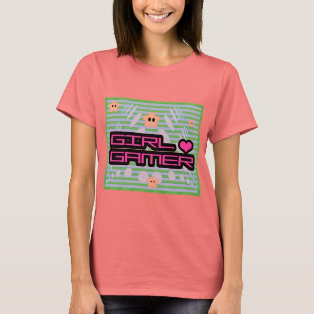 Girl Gamer T - Shirt (Vorderseite)