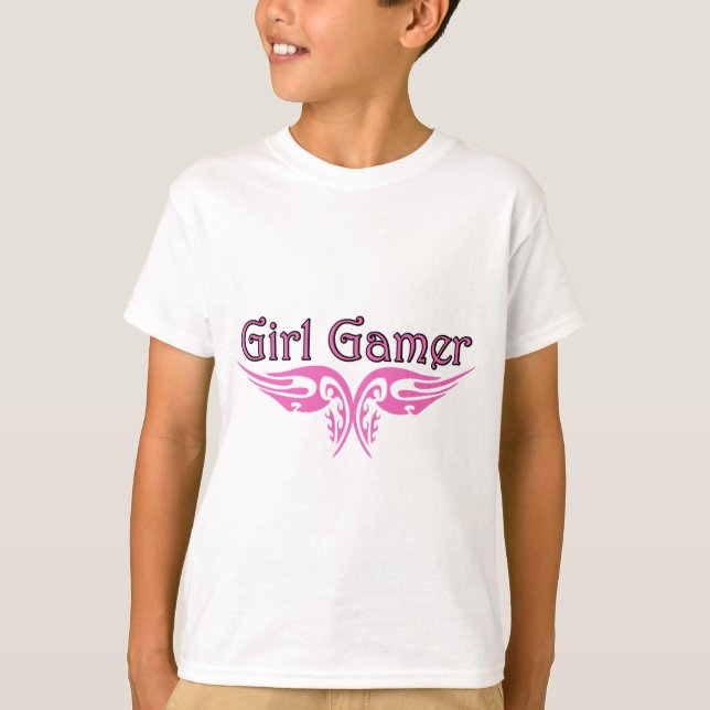 Girl Gamer T-Shirt (Vorderseite)