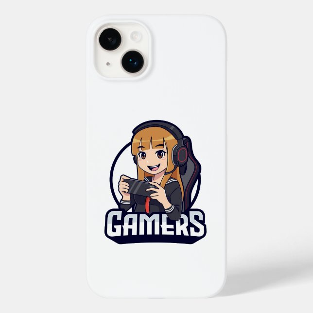 "Girl Gamers" Case-Mate iPhone 14 Plus Hülle (Rückseite)