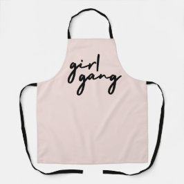 Girl Gang | Muttertogter Niedlich, rosa Schürze
