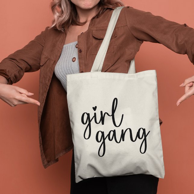 Girl Gang Niedlich Girl Modern Tragetasche (Von Creator hochgeladen)