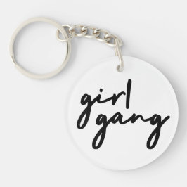 Girl Gang | Niedlicher Girl-Power Moderner Feminis Schlüsselanhänger