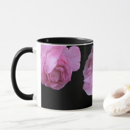 Girl Gesicht hübsch rosa rosa blütenblütige Mode Tasse