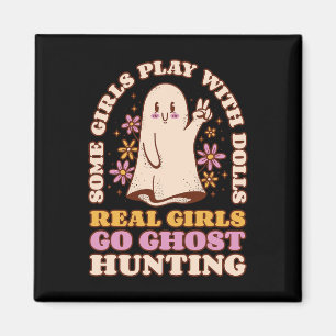 Girl Ghost Jagd Paranormal Investigator Ghost R Magnet