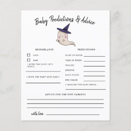 Girl Ghost Little Boo Prédictions et carte de cons