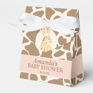 Girl Giraffe Baby Showbox Geschenkschachtel