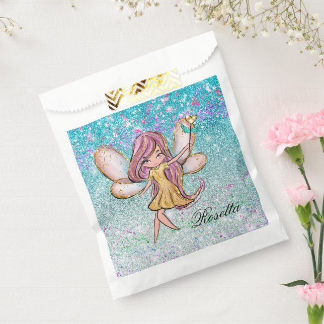 Girl Gold Lila Blue Glitzer Sparkone Fairy Dust Geschenktütchen (Versiegelt)