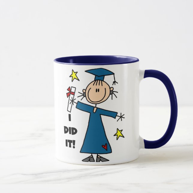 Girl Graduate Tasse (Rechts)