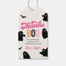 Girl Halloween Danke Tag Geschenkanhänger