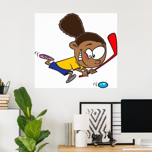 Girl Hockey Player Poster (Von Creator hochgeladen)
