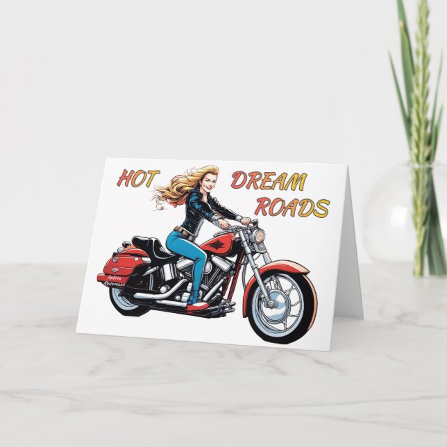 Girl Hot Dream Roads (Vorderseite)