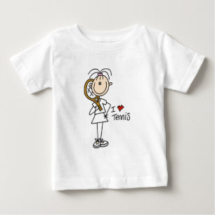Girl I Love Tennis Tshirts et cadeaux