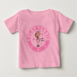 Girl I Play Tennis Tshirts und Geschenke