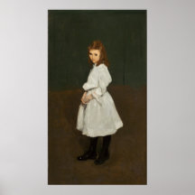 Girl in White - George Bellows Poster Art