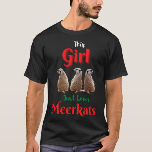 Girl-Lieben Meercats Gift Graphic Design Pullover