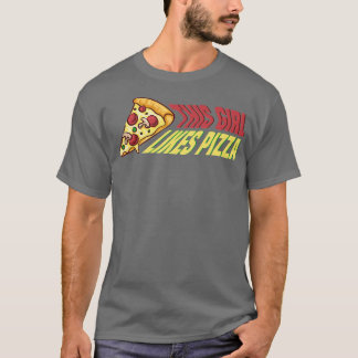 Girl Likes Pizza Hobby Pizza Koch Premium T-Shirt