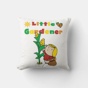 Girl Little Gardener Kissen