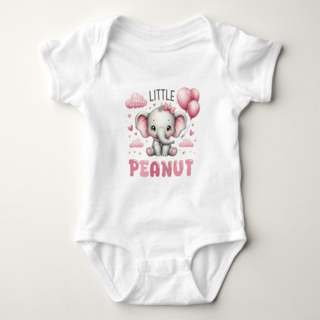 Girl Little Peanut Baby Strampler (Vorderseite)