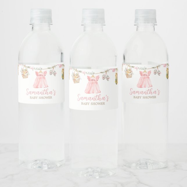 Girl Locale Grown Baby Shower (Flaschen)