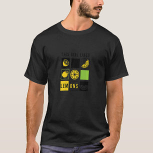 Girl mag Summer Lemon Citrus Frucht T-Shirt