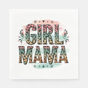 Girl Mama Serviette