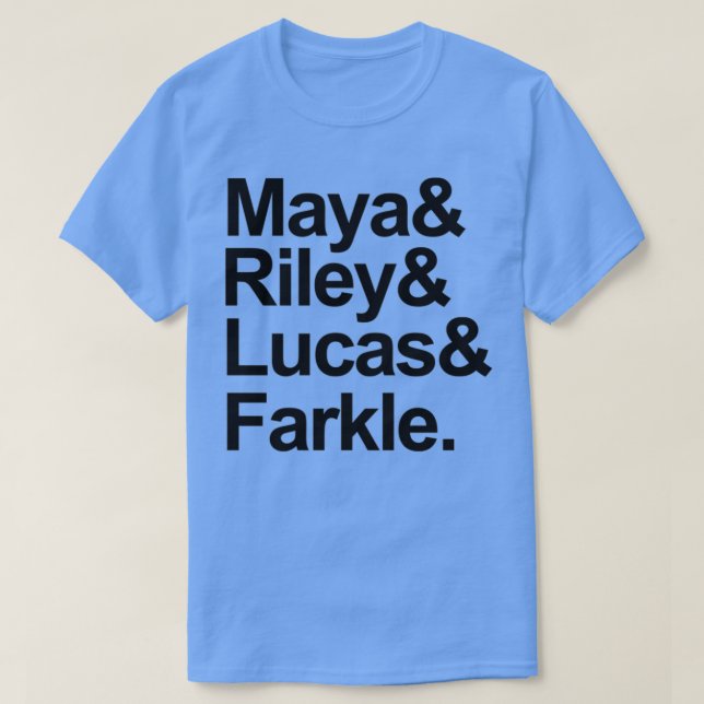 Girl Meets World characters  T-Shirt (Design vorne)