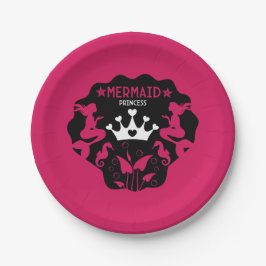 Girl Mermaid Princess Pappteller