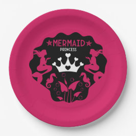 Girl Mermaid Princess Pappteller
