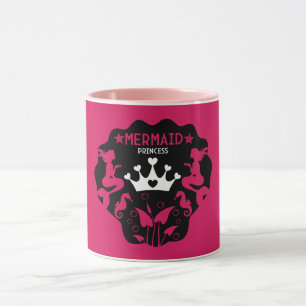 Girl Mermaid Princess Tasse