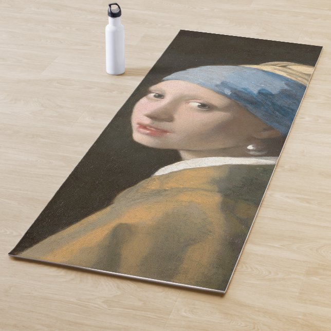 Girl mit Perl Earring-Johannes Vermeer Art Yogamatte (Beispiel)