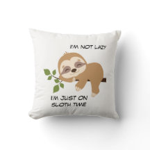 Girl Niedlich Sloth Time Funny Zitat