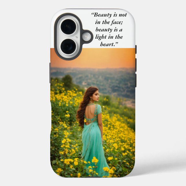 "Girl of the Wild iPhone 16 Case (Rückseite)