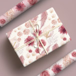 Girl Pastel Pink Rose & Wildblume Geschenkpapier Set<br><div class="desc">Fügen Sie Ihren Geschenken eine Touch femininen Charme mit unseren Girly Pastel Pink Floral Rose & Wildblume Wrapping Paper Sheets hinzu. Dieses wunderschöne Verpackungspapier zeichnet sich durch eine zarte pastellrosa Kulisse aus, die mit weichen, blühenden Rose und skurrilen Wildblumen geschmückt ist. Das Blumendesign strahlt eine reizende, romantische Atmosphäre aus, perfekt...</div>