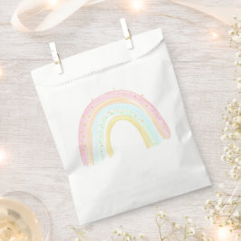 Girl Pastel Rainbow Geburtstagsparty Geschenktütchen