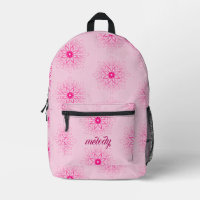 Girl Pink Floral feminine Trendy Boho
