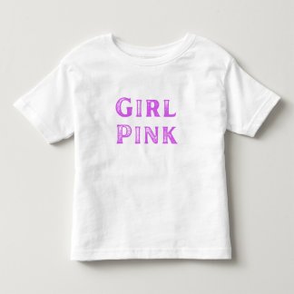 Girl Pink und Pink Dra Gon - Comic Style Dragon Kleinkind T-shirt