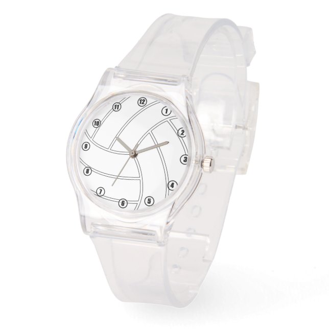 Girl Pink Volleyball Sports Watch Armbanduhr (Winkel)