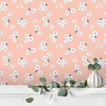 Girl Pink White Niedlich Baby Floral