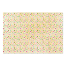 Girl Pink Yellow Floral